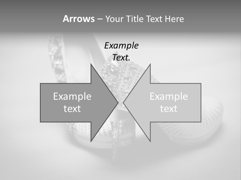 Horizontal Elegance Married PowerPoint Template