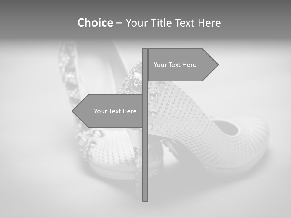 Horizontal Elegance Married PowerPoint Template