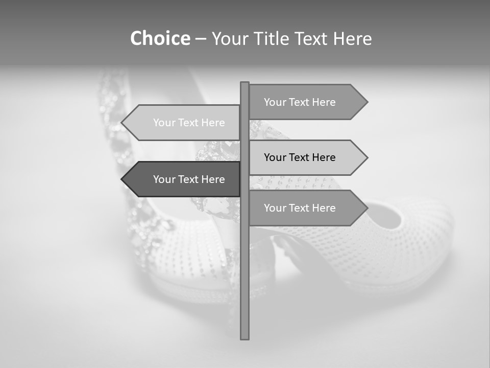 Horizontal Elegance Married PowerPoint Template