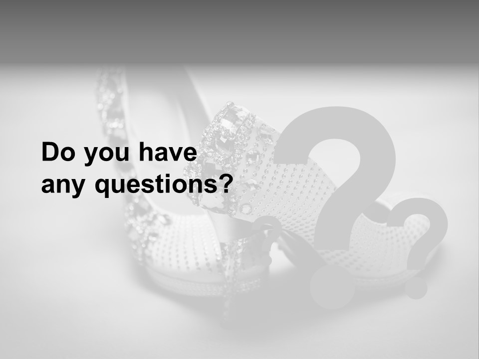 Horizontal Elegance Married PowerPoint Template