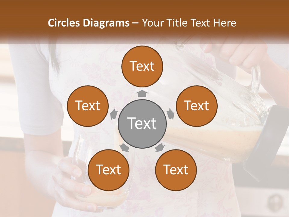 Diet Kitchen Food PowerPoint Template