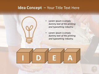 Diet Kitchen Food PowerPoint Template