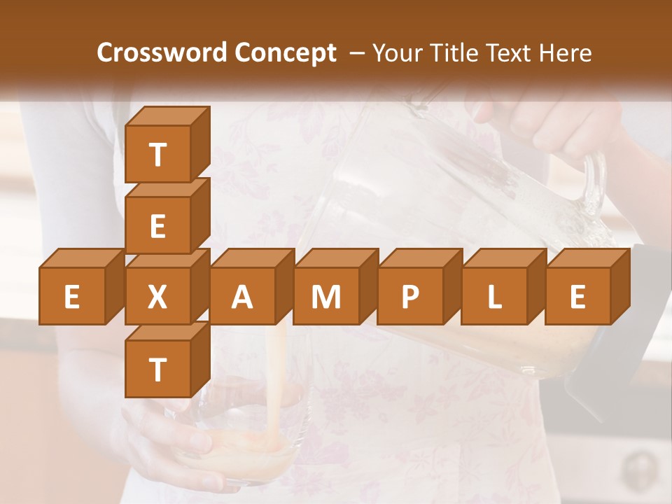 Diet Kitchen Food PowerPoint Template