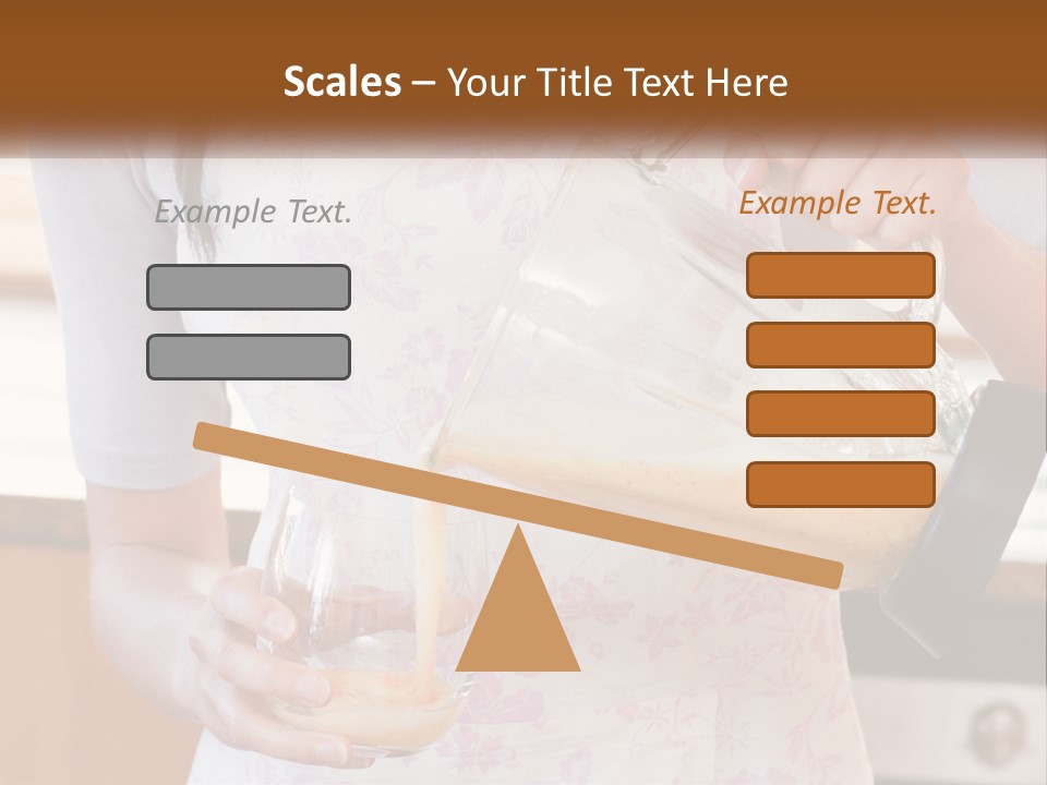 Diet Kitchen Food PowerPoint Template