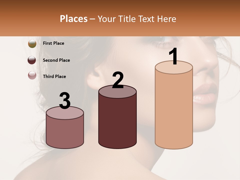 Wellbeing Cosmetology Closeup PowerPoint Template