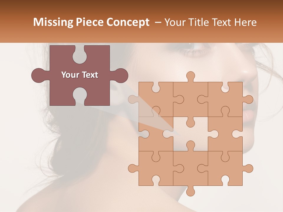 Wellbeing Cosmetology Closeup PowerPoint Template