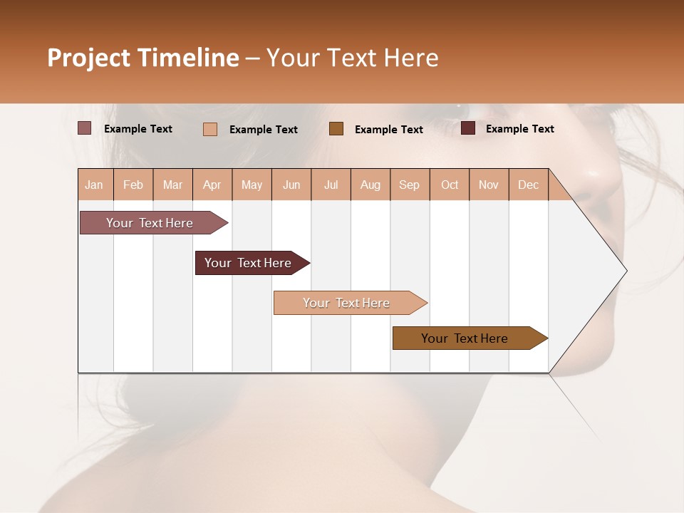 Wellbeing Cosmetology Closeup PowerPoint Template