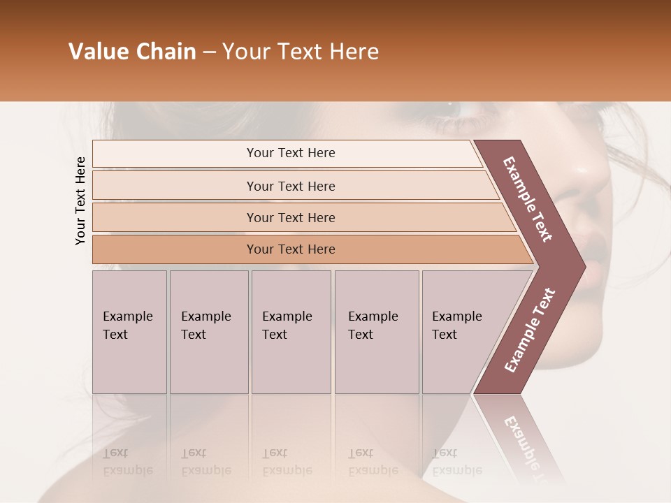 Wellbeing Cosmetology Closeup PowerPoint Template