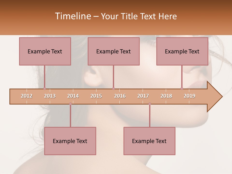 Wellbeing Cosmetology Closeup PowerPoint Template