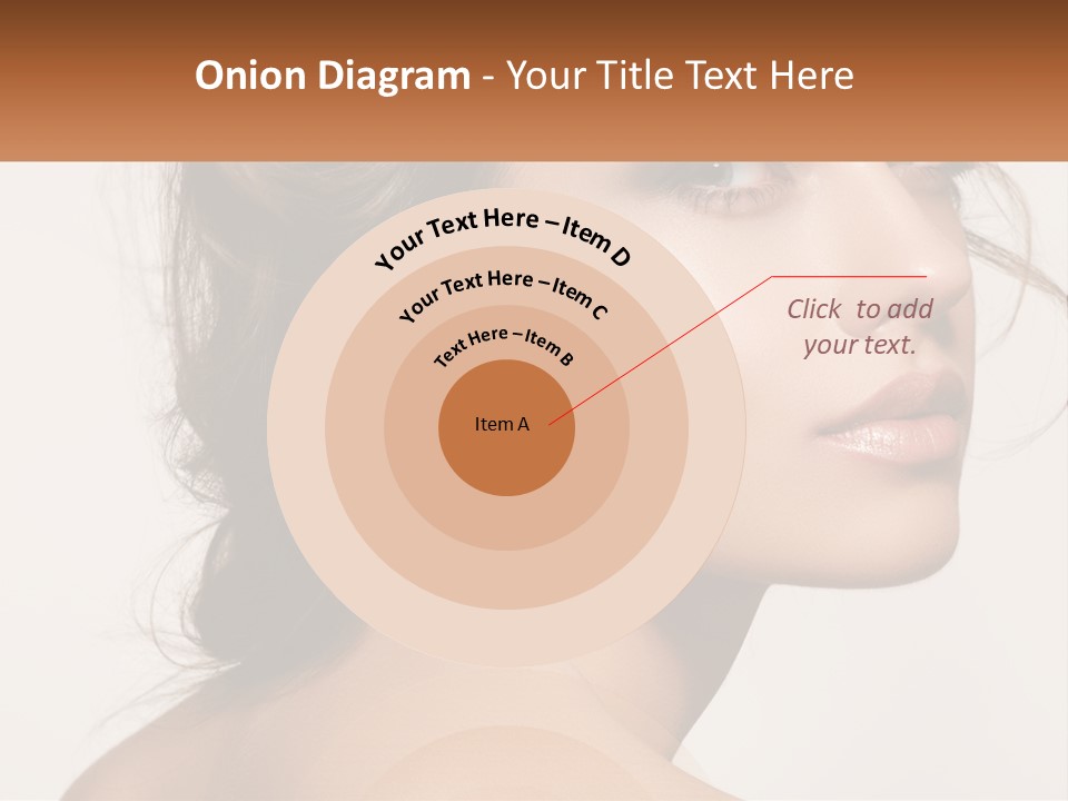 Wellbeing Cosmetology Closeup PowerPoint Template