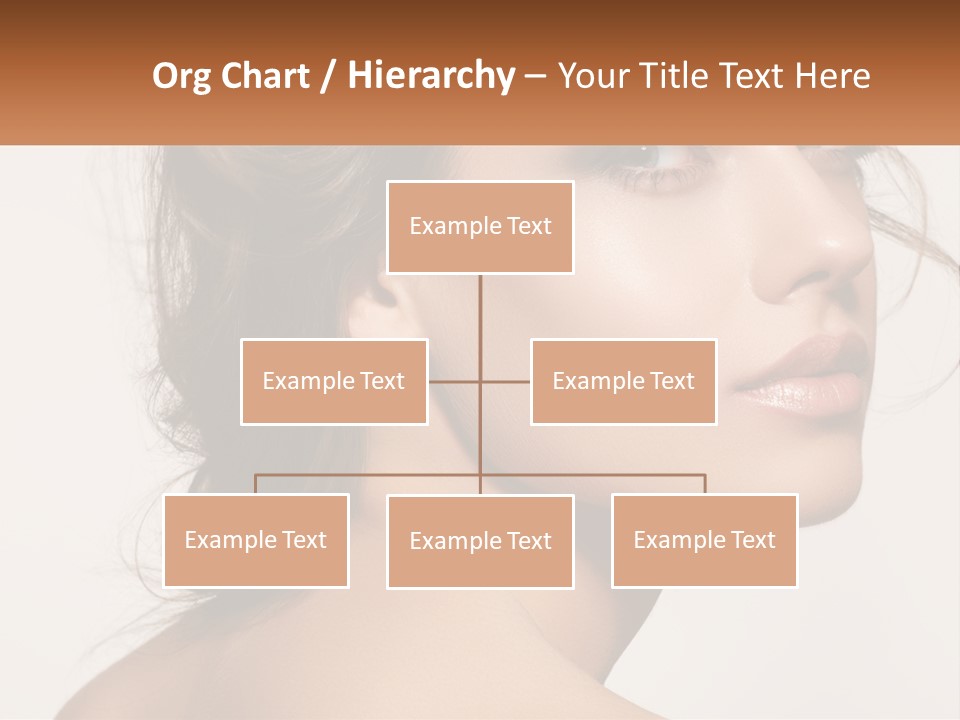 Wellbeing Cosmetology Closeup PowerPoint Template