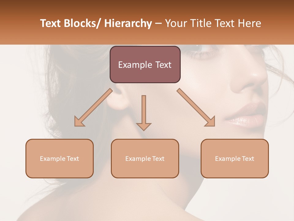 Wellbeing Cosmetology Closeup PowerPoint Template