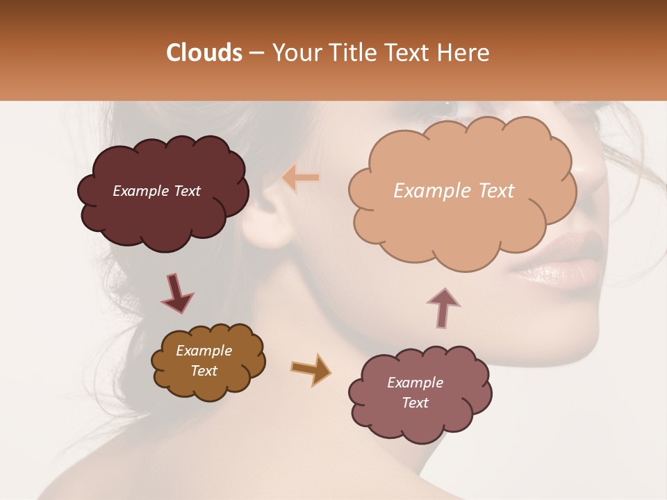 Wellbeing Cosmetology Closeup PowerPoint Template