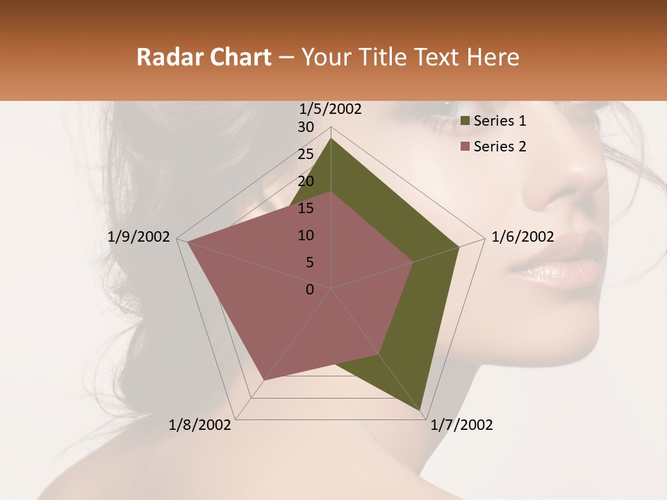 Wellbeing Cosmetology Closeup PowerPoint Template