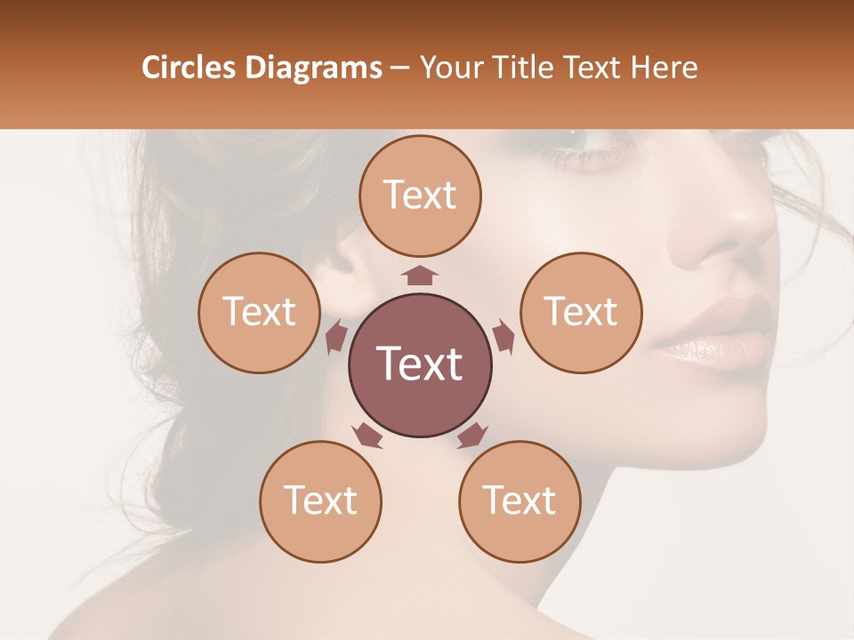 Wellbeing Cosmetology Closeup PowerPoint Template