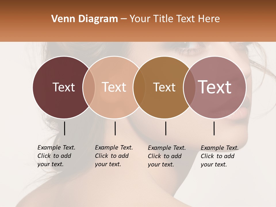 Wellbeing Cosmetology Closeup PowerPoint Template