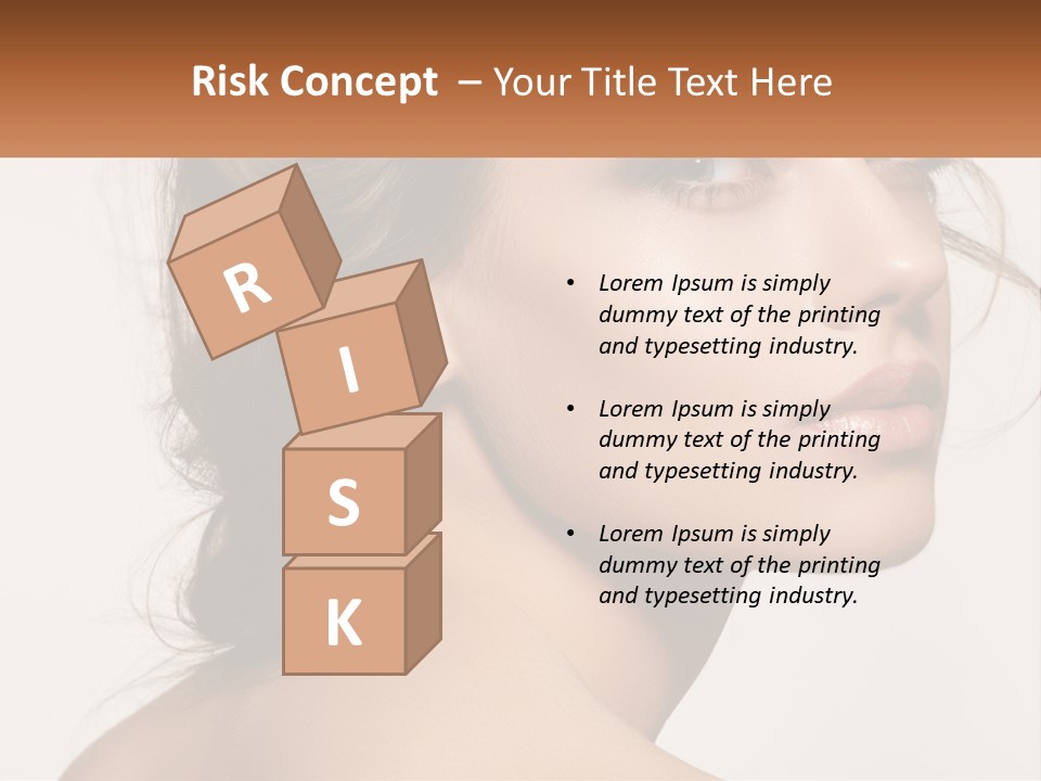 Wellbeing Cosmetology Closeup PowerPoint Template