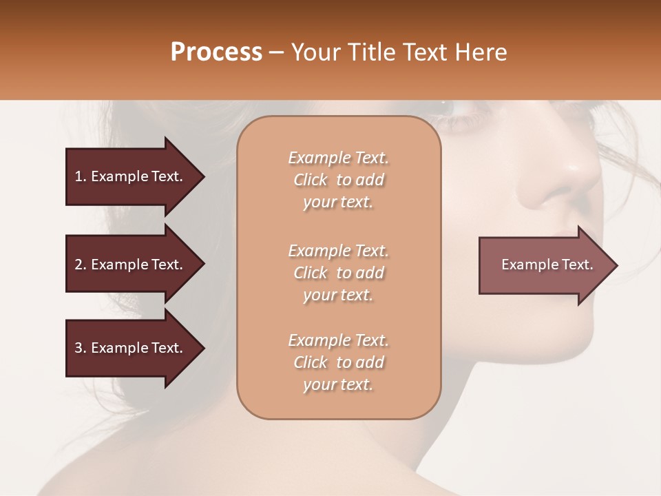 Wellbeing Cosmetology Closeup PowerPoint Template