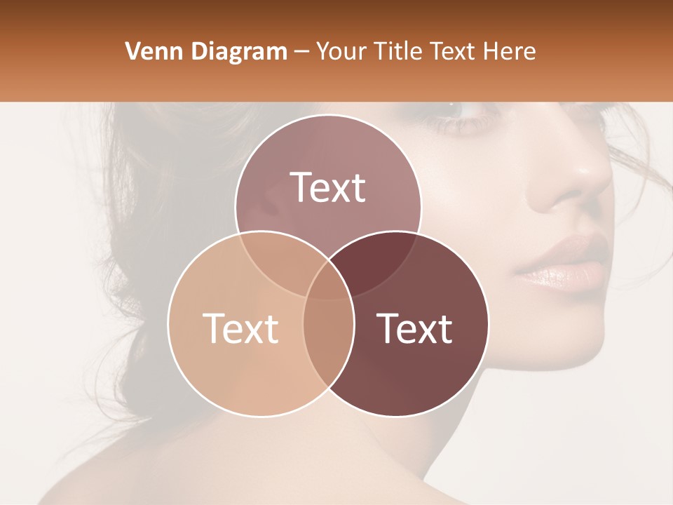 Wellbeing Cosmetology Closeup PowerPoint Template