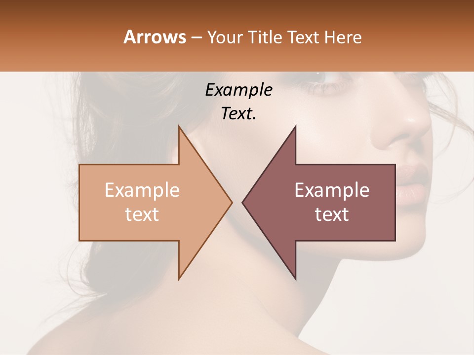 Wellbeing Cosmetology Closeup PowerPoint Template