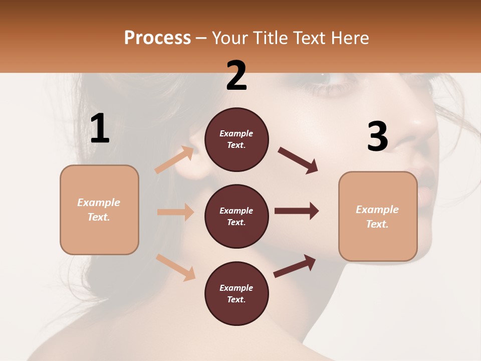 Wellbeing Cosmetology Closeup PowerPoint Template