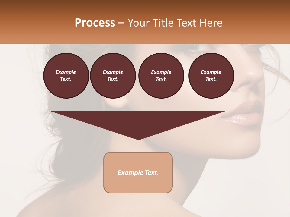 Wellbeing Cosmetology Closeup PowerPoint Template