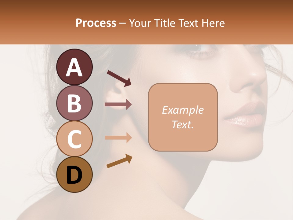 Wellbeing Cosmetology Closeup PowerPoint Template