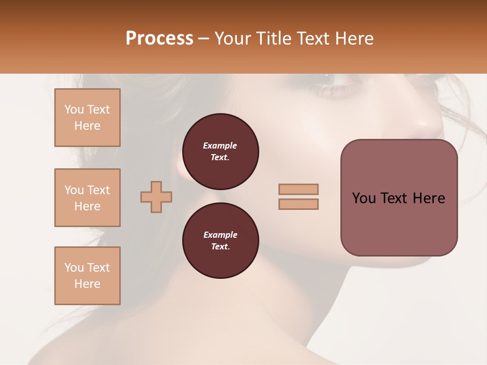 Wellbeing Cosmetology Closeup PowerPoint Template