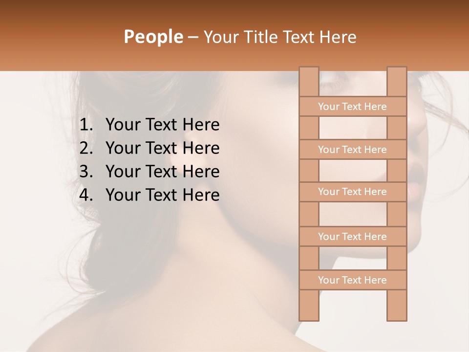 Wellbeing Cosmetology Closeup PowerPoint Template