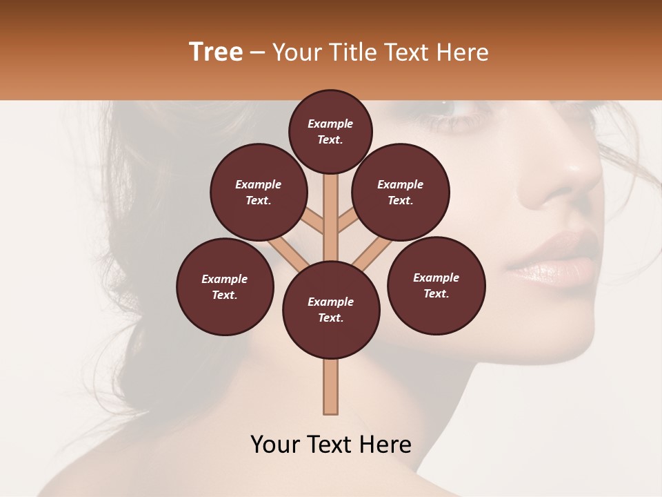 Wellbeing Cosmetology Closeup PowerPoint Template