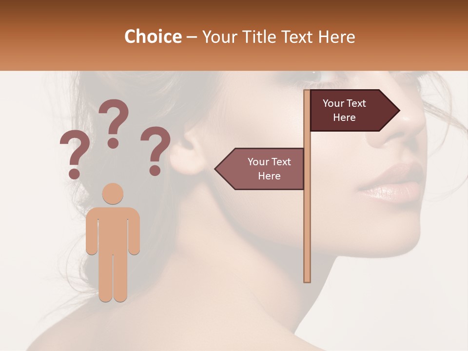 Wellbeing Cosmetology Closeup PowerPoint Template