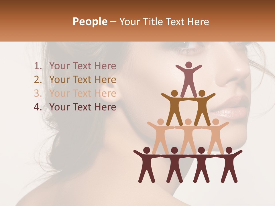 Wellbeing Cosmetology Closeup PowerPoint Template