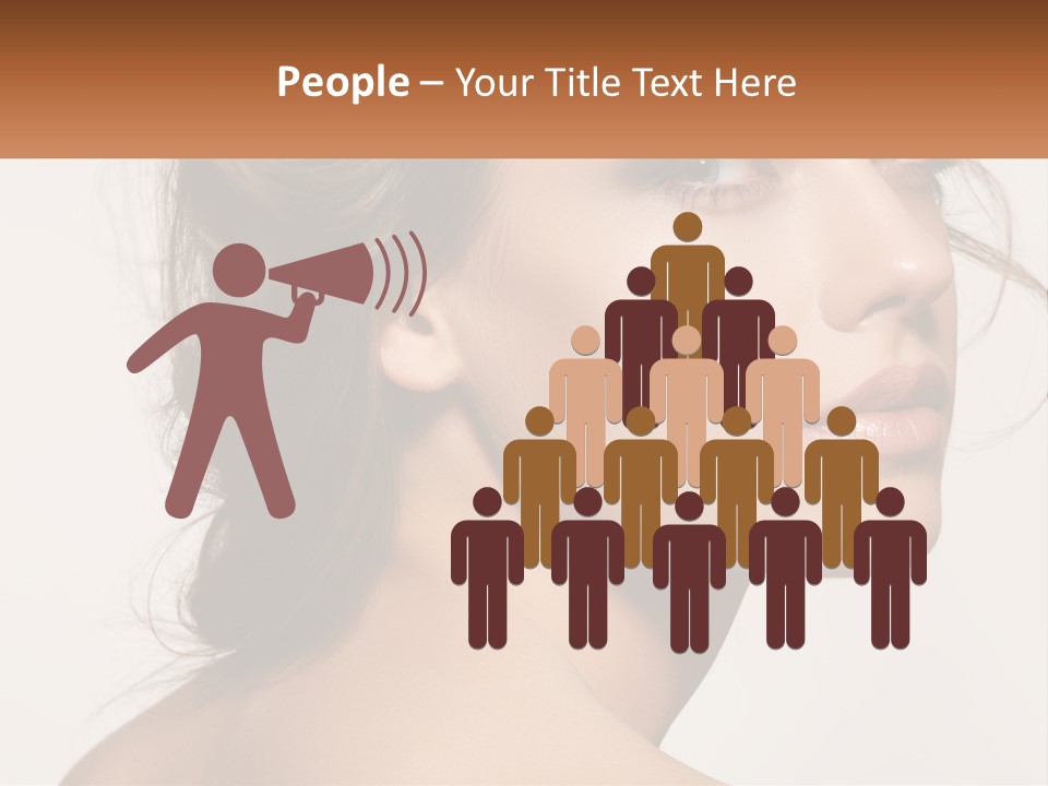 Wellbeing Cosmetology Closeup PowerPoint Template