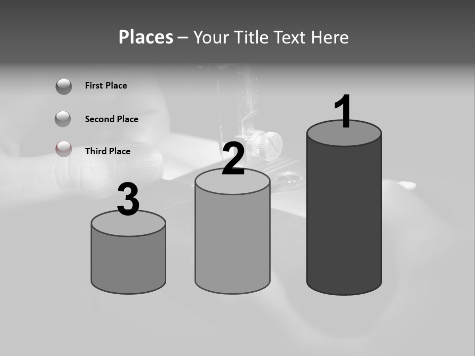 Manual Clothing Work PowerPoint Template