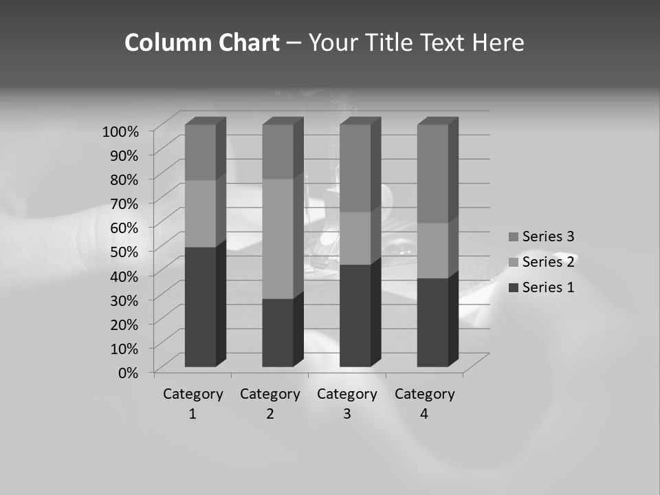 Manual Clothing Work PowerPoint Template