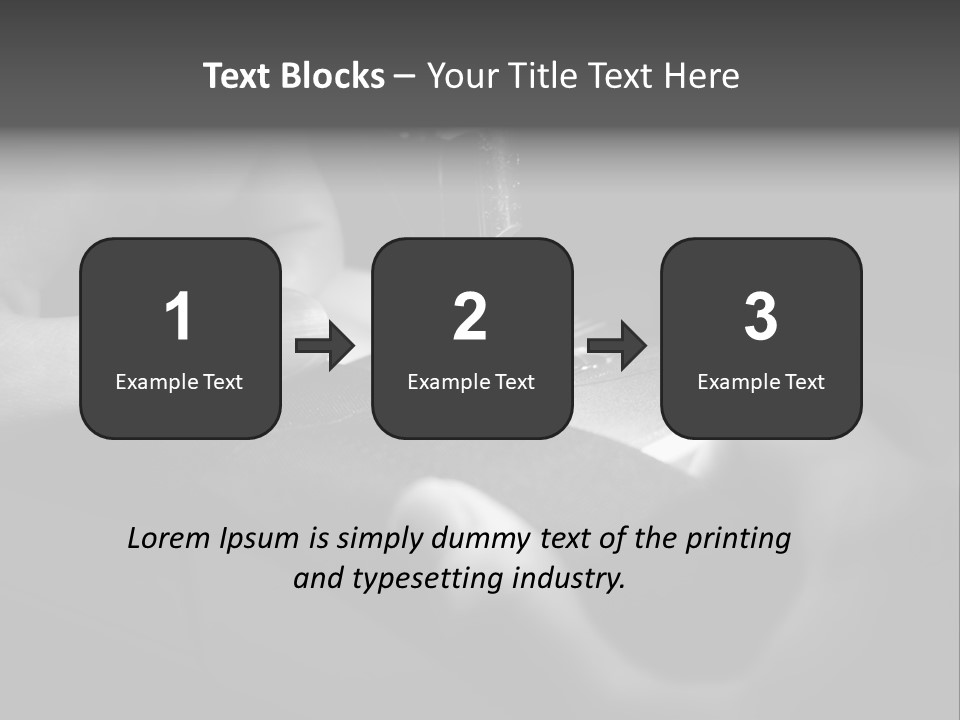 Manual Clothing Work PowerPoint Template