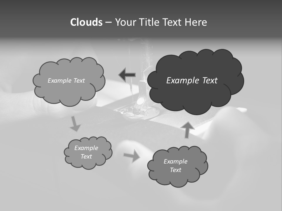 Manual Clothing Work PowerPoint Template