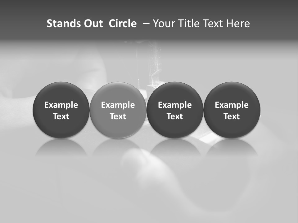 Manual Clothing Work PowerPoint Template