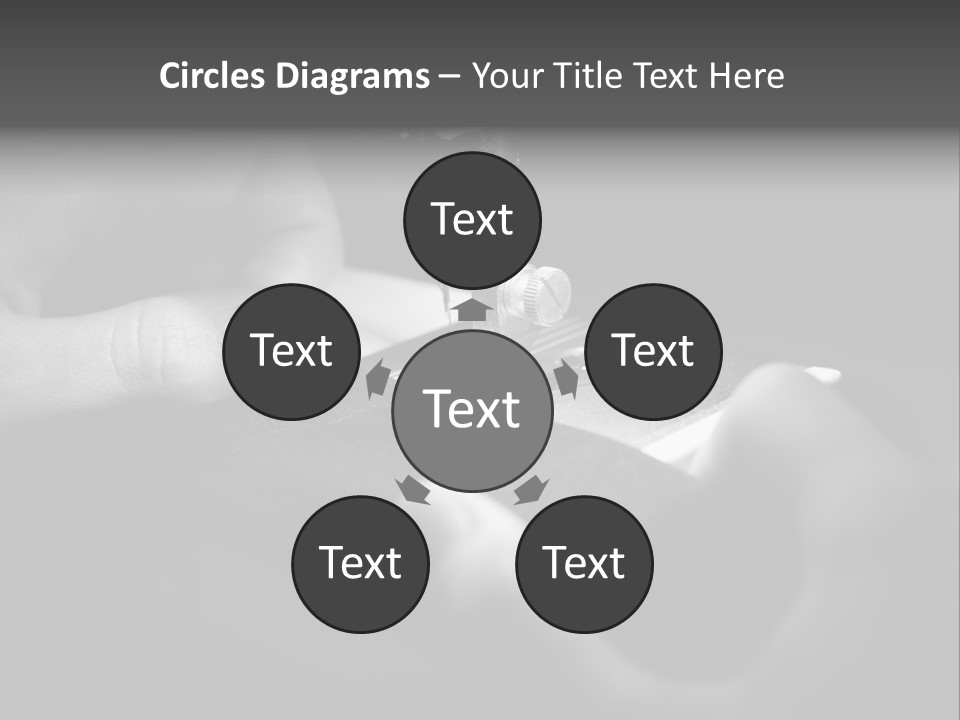Manual Clothing Work PowerPoint Template