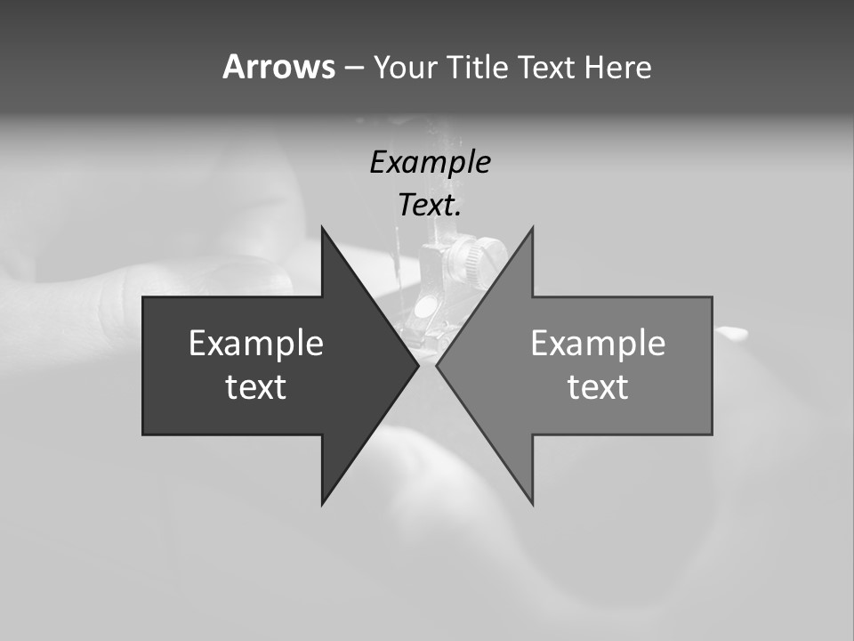 Manual Clothing Work PowerPoint Template
