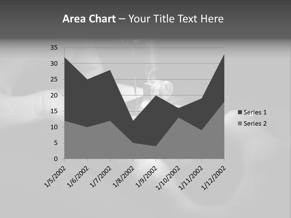 Manual Clothing Work PowerPoint Template