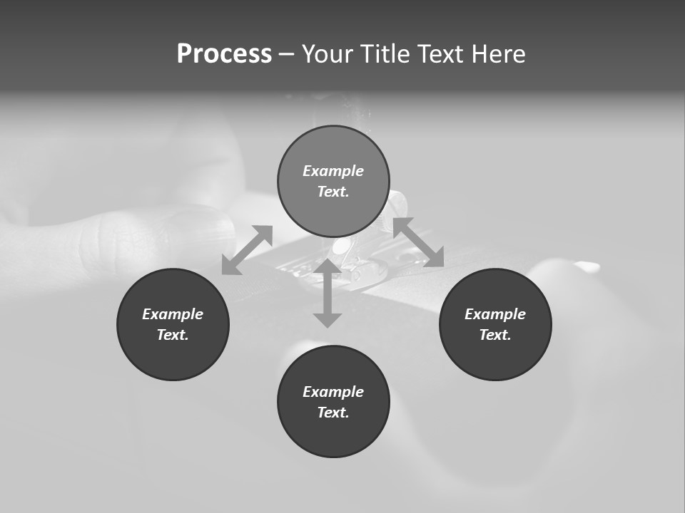 Manual Clothing Work PowerPoint Template