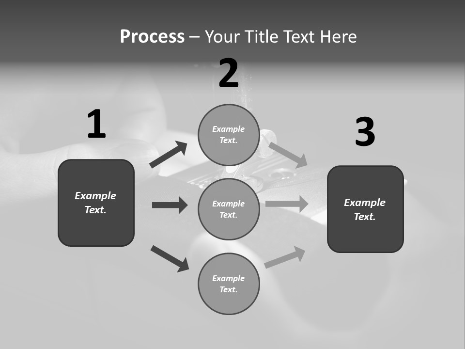 Manual Clothing Work PowerPoint Template
