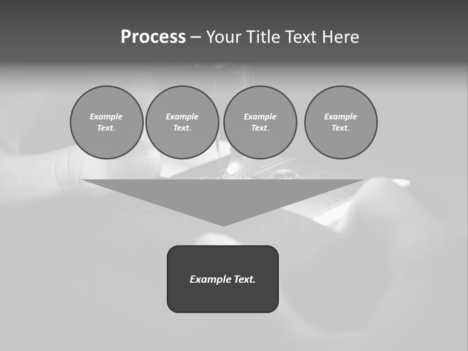 Manual Clothing Work PowerPoint Template