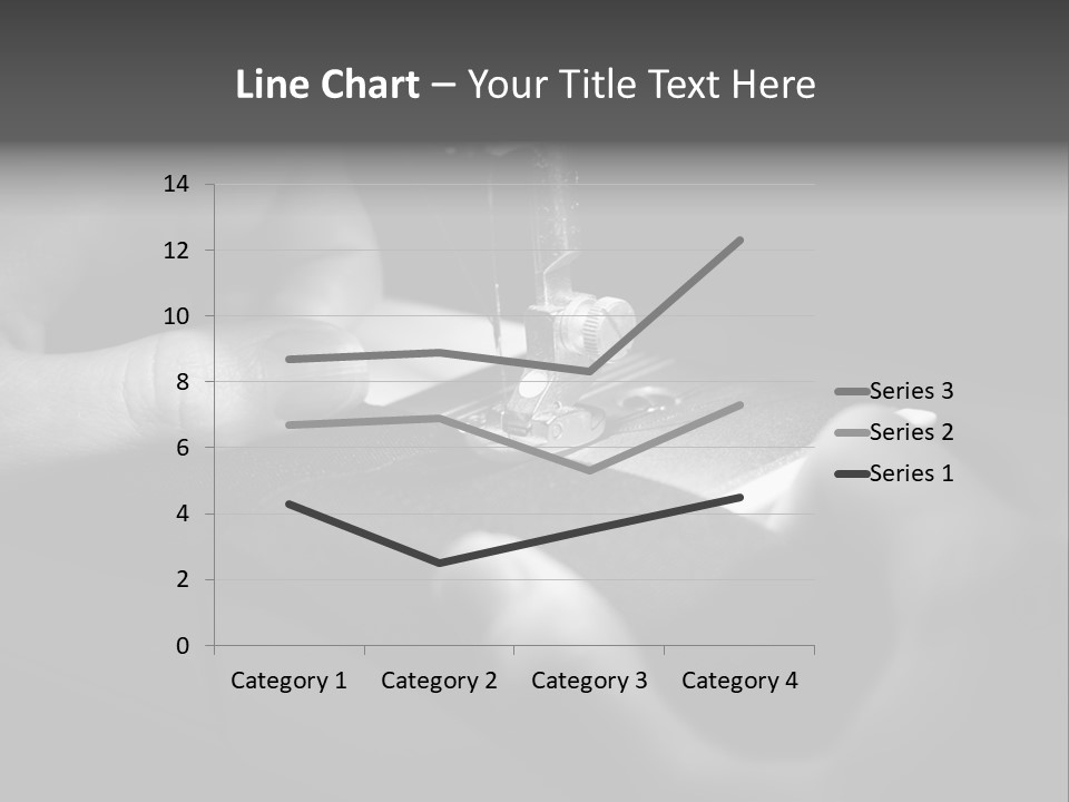 Manual Clothing Work PowerPoint Template