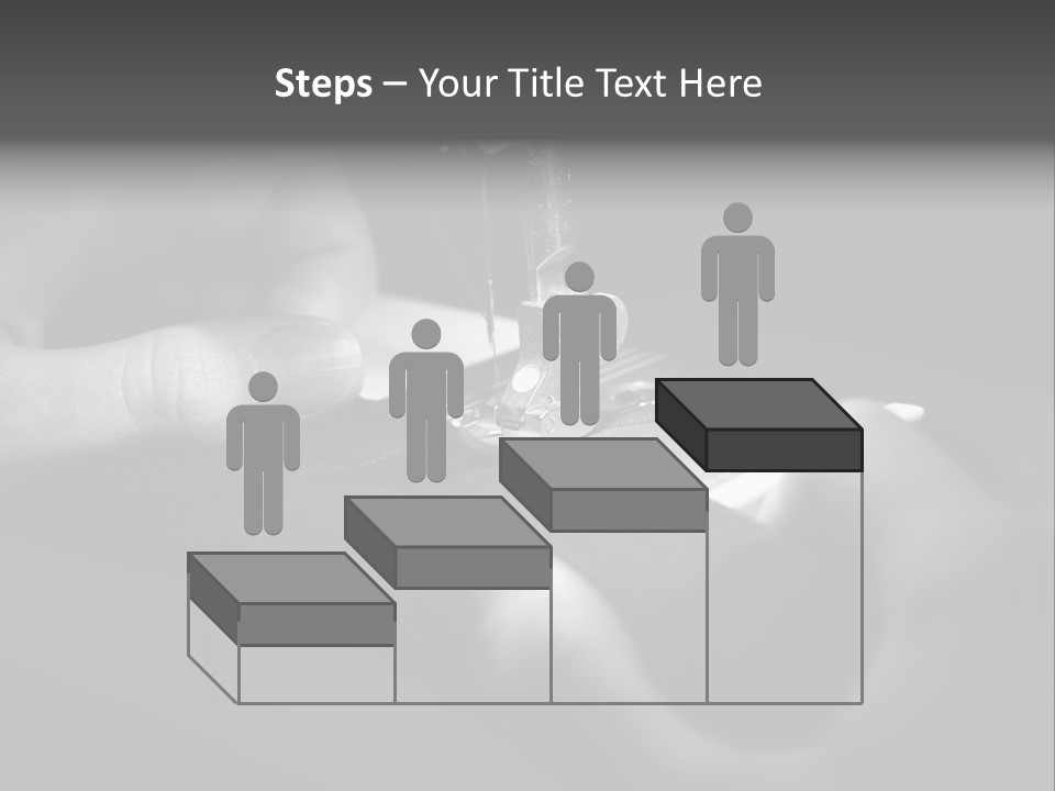 Manual Clothing Work PowerPoint Template