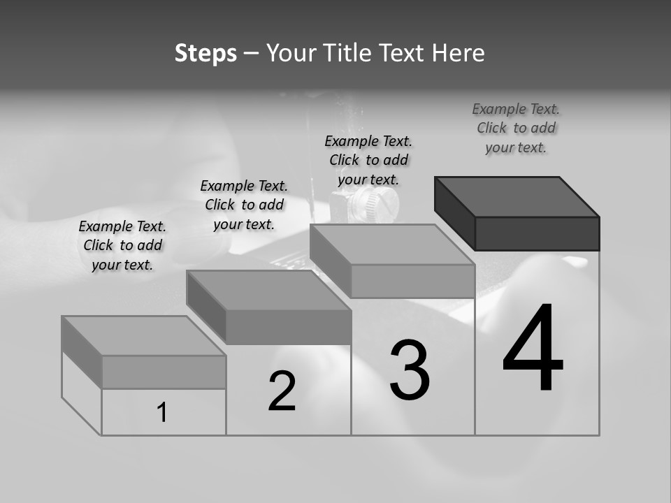 Manual Clothing Work PowerPoint Template