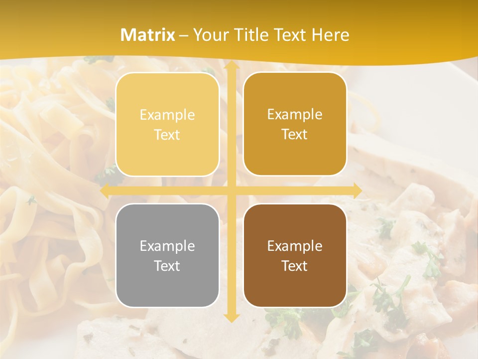 Cream Restaurant Gourmet PowerPoint Template