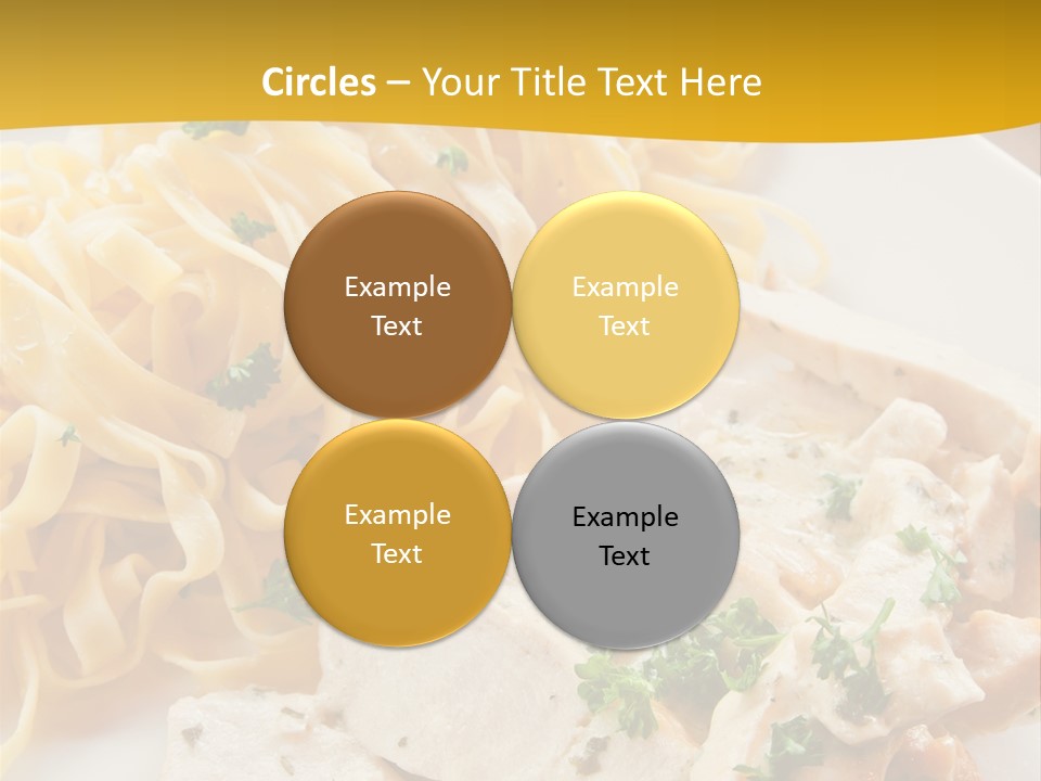 Cream Restaurant Gourmet PowerPoint Template