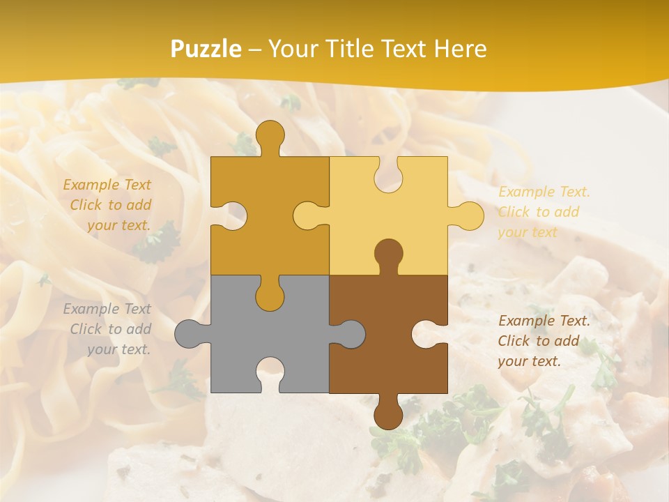 Cream Restaurant Gourmet PowerPoint Template